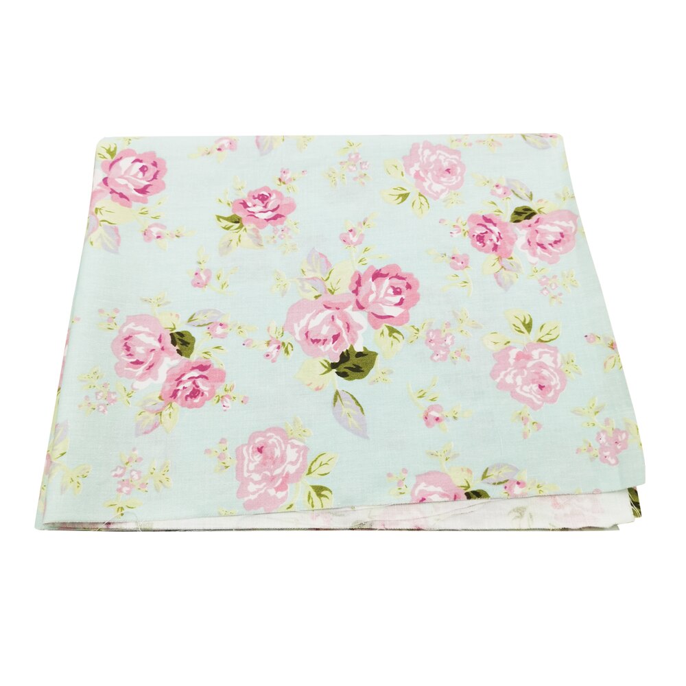 5 Pcs Elegante Rose Katoen Stof Gedrukt Serie Bundels Comfortabele Diy Quilten Patchwork En Ambachten Doek 20X25 cm