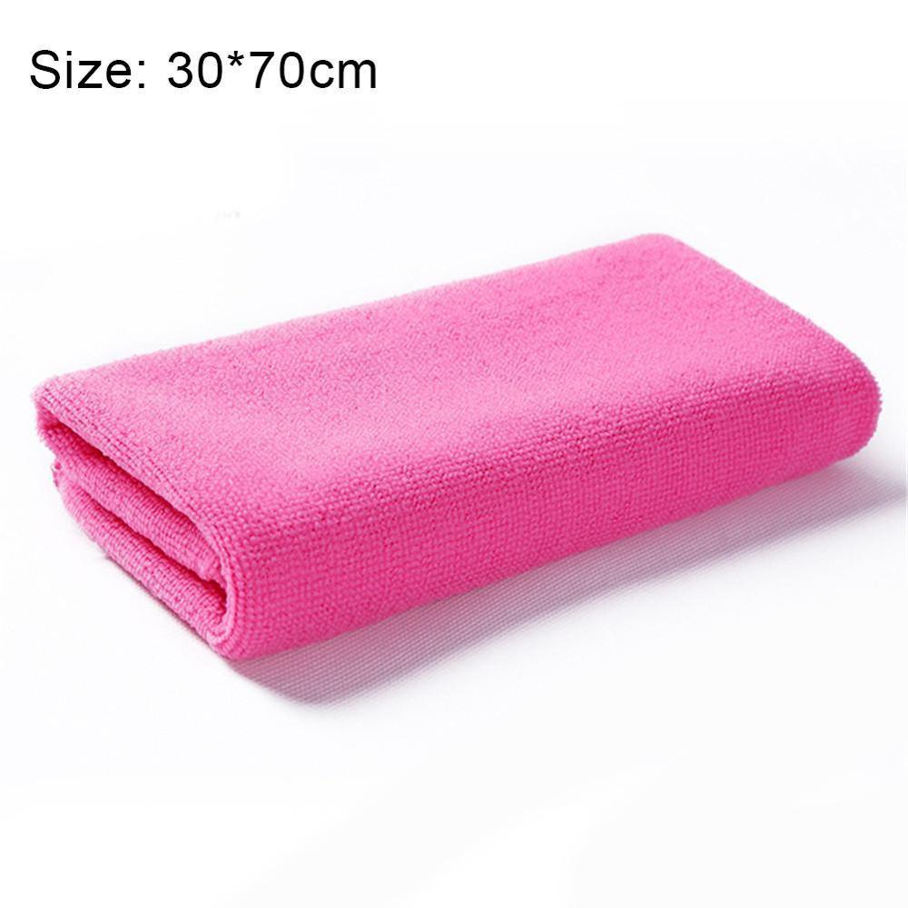 Microfiber Towel 30*70cm Cleaning Towel Daily Supermarket Child 25*25cm Small Square Towel: E