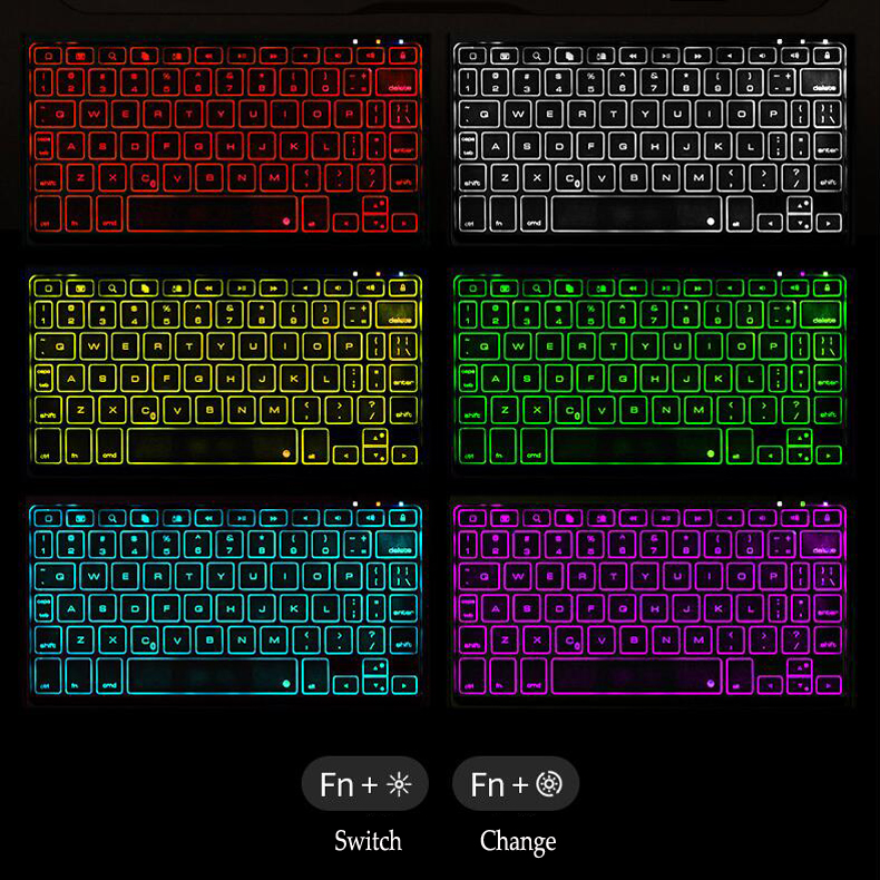 Für iPad 10,2 Hintergrundbeleuchtung Drahtlose Bluetooth Tastatur fallen Für iPad 10,2 Zoll Tablette Aluminium Legierung Stand Abdeckung + Stift