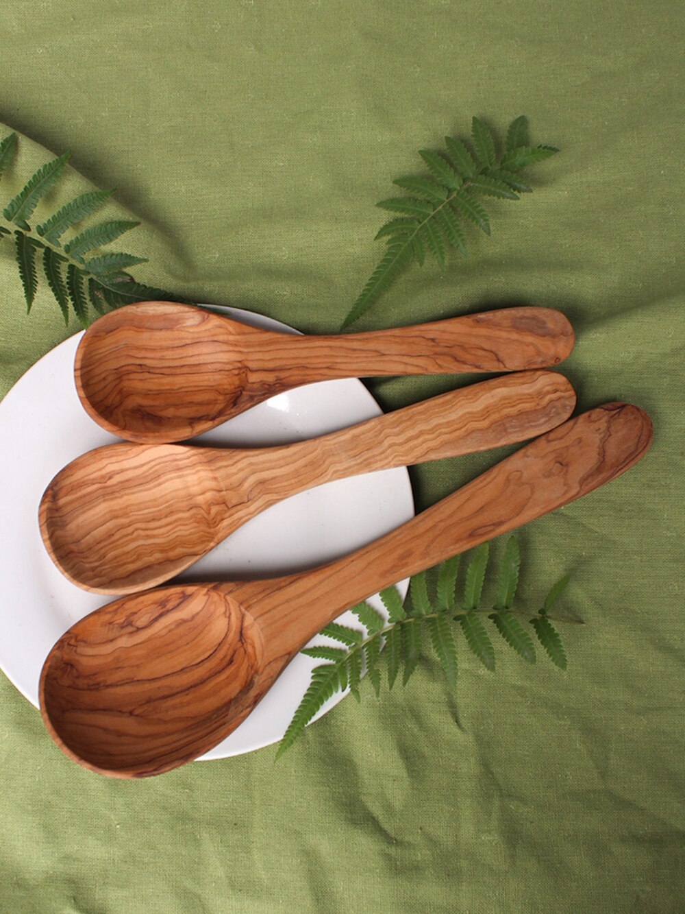 Olijf Houten Gebruiksvoorwerp kitchenwares houten hand gemaakt Spatel en Lepel # 600R