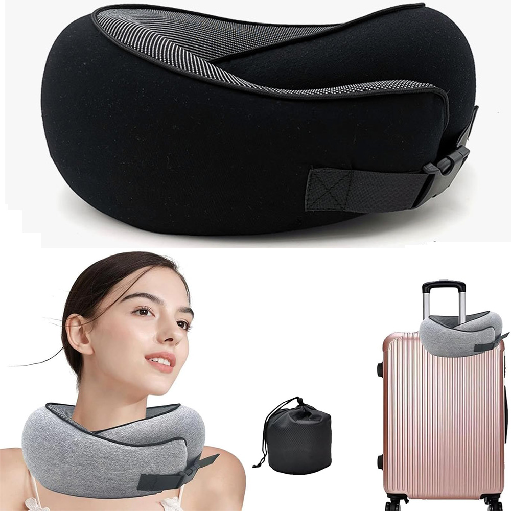 U-Shaped Pillow Neck Pillow U-Shaped Pillow Travel Car Neck Pillow Airplane Travel Pillow Long-Distance Flight Sleeping Artifact