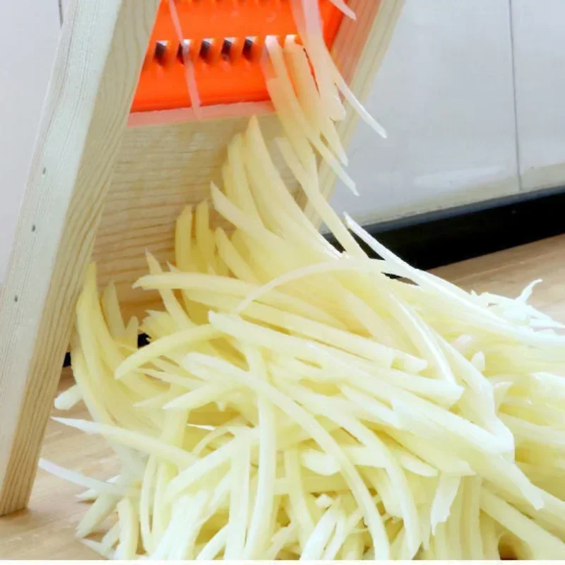 Holz Gemüse Reibe Kartoffel schneider Haushalt Gemüse Obst Karotten Hacker Küchen schredder Schäler Stampfer Zubehör