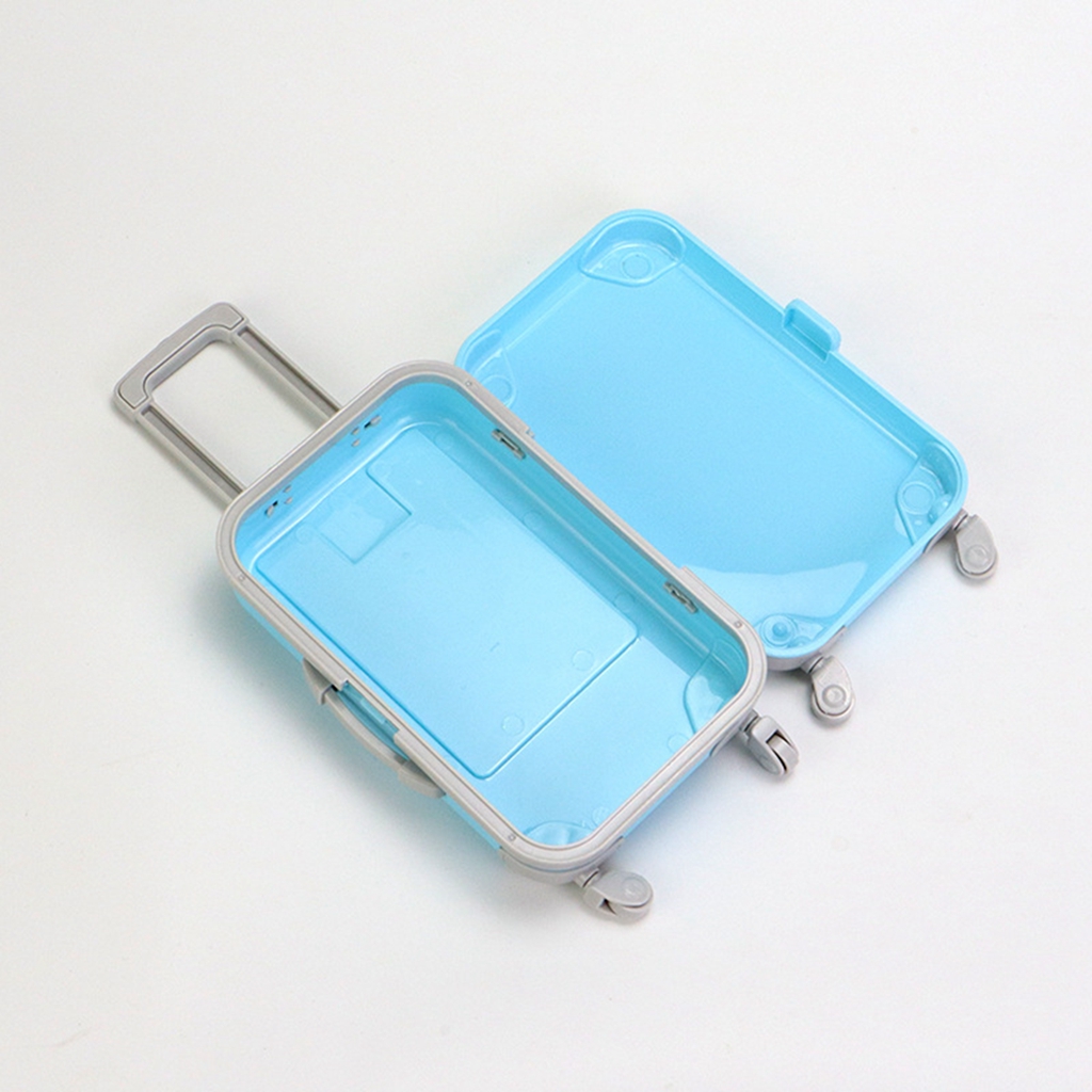 Dollhouse Miniature Scene Decoration Mini Simulation Suitcase For Small Luggage Doll Accessories Toys