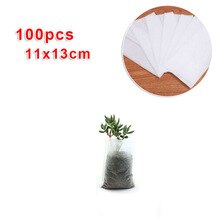 Plant Growth Tree Planting Bag Container Garden Tool 100pcs Biodegradable