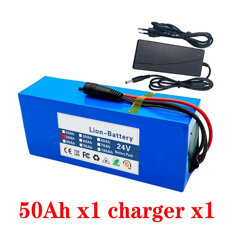24v 6 s 3p 18650 batteria al litio 24v 50000 mah elettrica della bicicletta ciclomotore/elettrico/agli ioni di litio batteria: Arancia