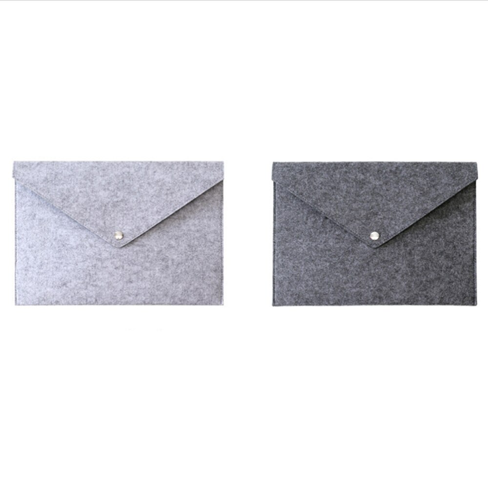 Vilt Bestand Mappen Draagbare Papier Organizer Vilt Houder Document Carrier Bag Case Brief Size Aktetas Uitbreiden Envelop Handba: Default Title