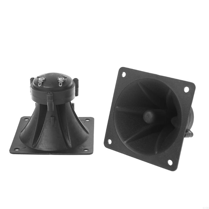 920L 1 Pair Square Tweeter Speakers Tweeter Piezo Treble Piezoelectric Speaker Portable 85mm 3.35inches High Power Horn: Default Title