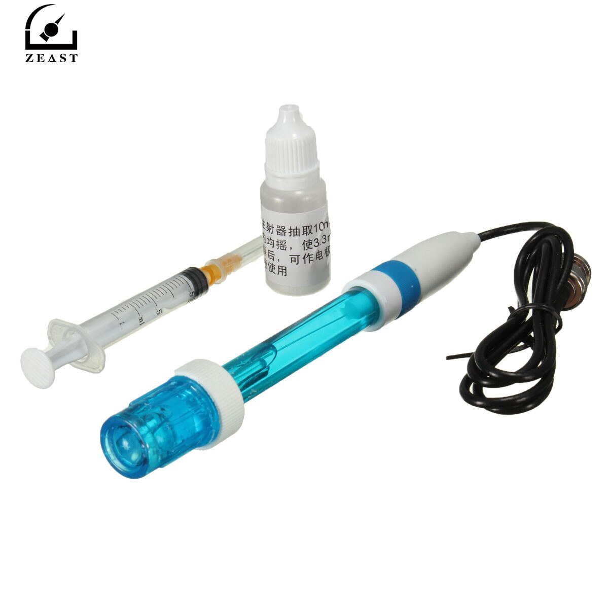 PH-Messsonde Mit BNC-Anschluss - Für Aquarium, Hydroponik & Labor