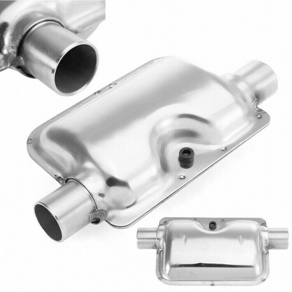 Pipe Muffler Exhaust Pipe Muffler Stainless Steel Straight Line Air Diesel Car Chrome