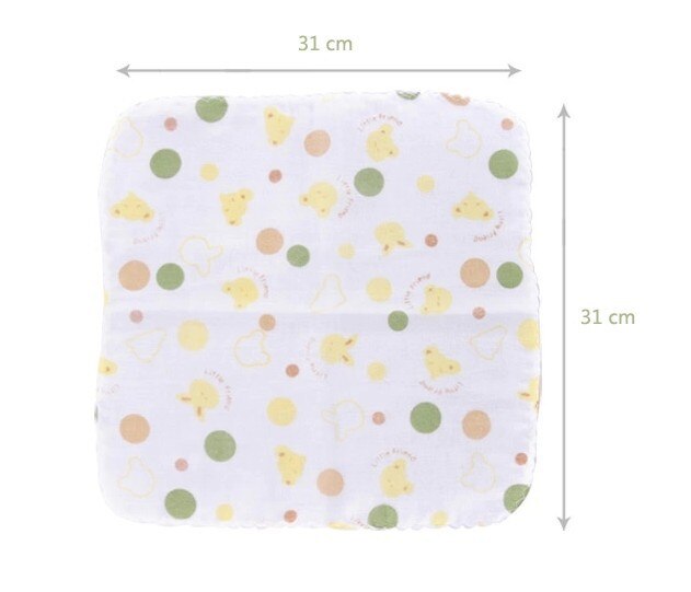 10pc/ lots babyhandduk 100%  bomullsgasväv muslin babyservetter babymuslin rutor toalla beby absorberande handdukar mjuk tvättlapp