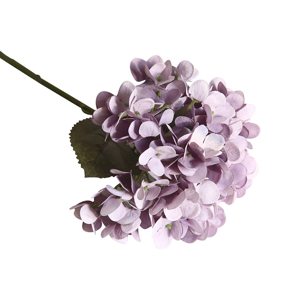 Hortensia Macarons Kunstmatige Bloem Plant Bonsai Bruiloft Decoraties Ondersteuning En