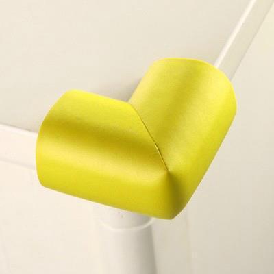 Kinderen Veiligheid Corner Edge Guard Soft Tafel Bureau Bescherming Tafel Beschermende Baby Gewatteerde Hoek Protector CE2070/O: yellow