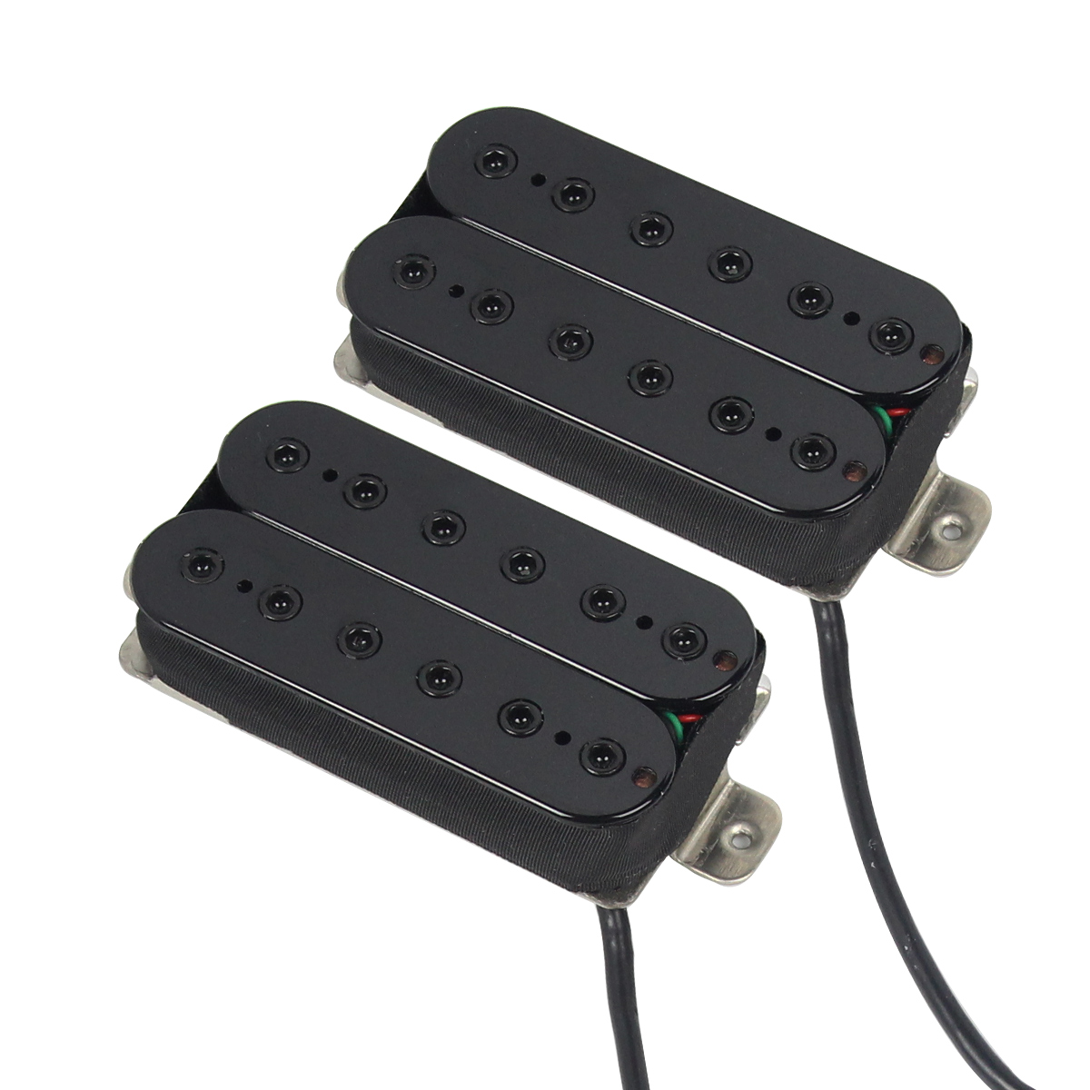 Fleor alnico 5 humbucker pickup elektrisk guitar pickup sort hals/bro pickup vælg til tilbehør til guitar dele