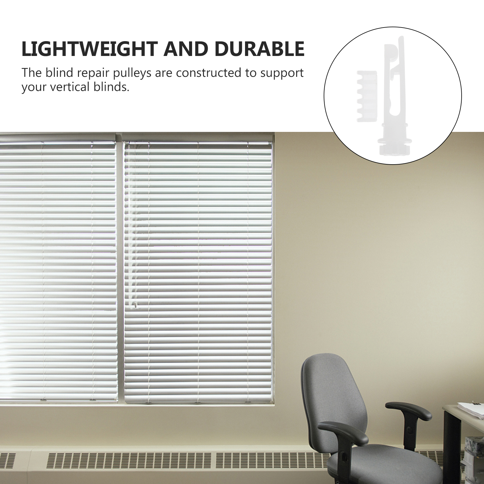 12 Pcs Vertical Blinds Repairing Pulley Curtain Pulleys Blind Curtain Repair Parts