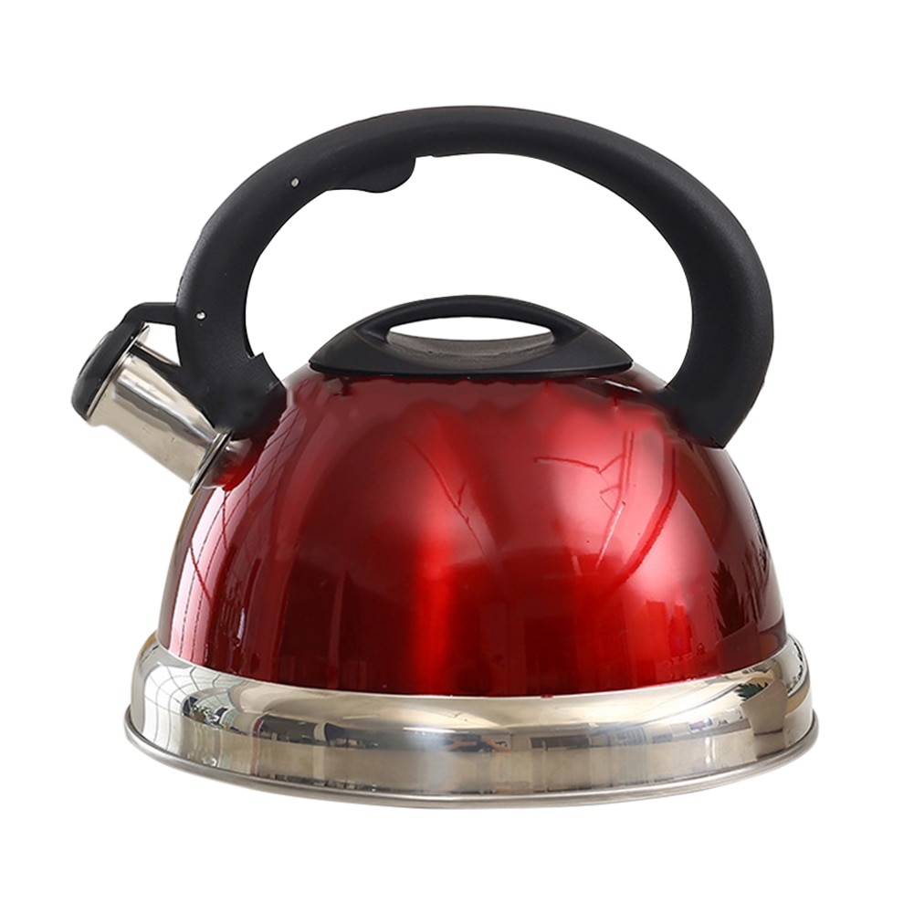 3L Kettle Teapot Stainless Steel Whistling Tea Kettle Tea Pot With Heat-Proof Handle Large Capacity Kitchen Gadgets Cooking Tool