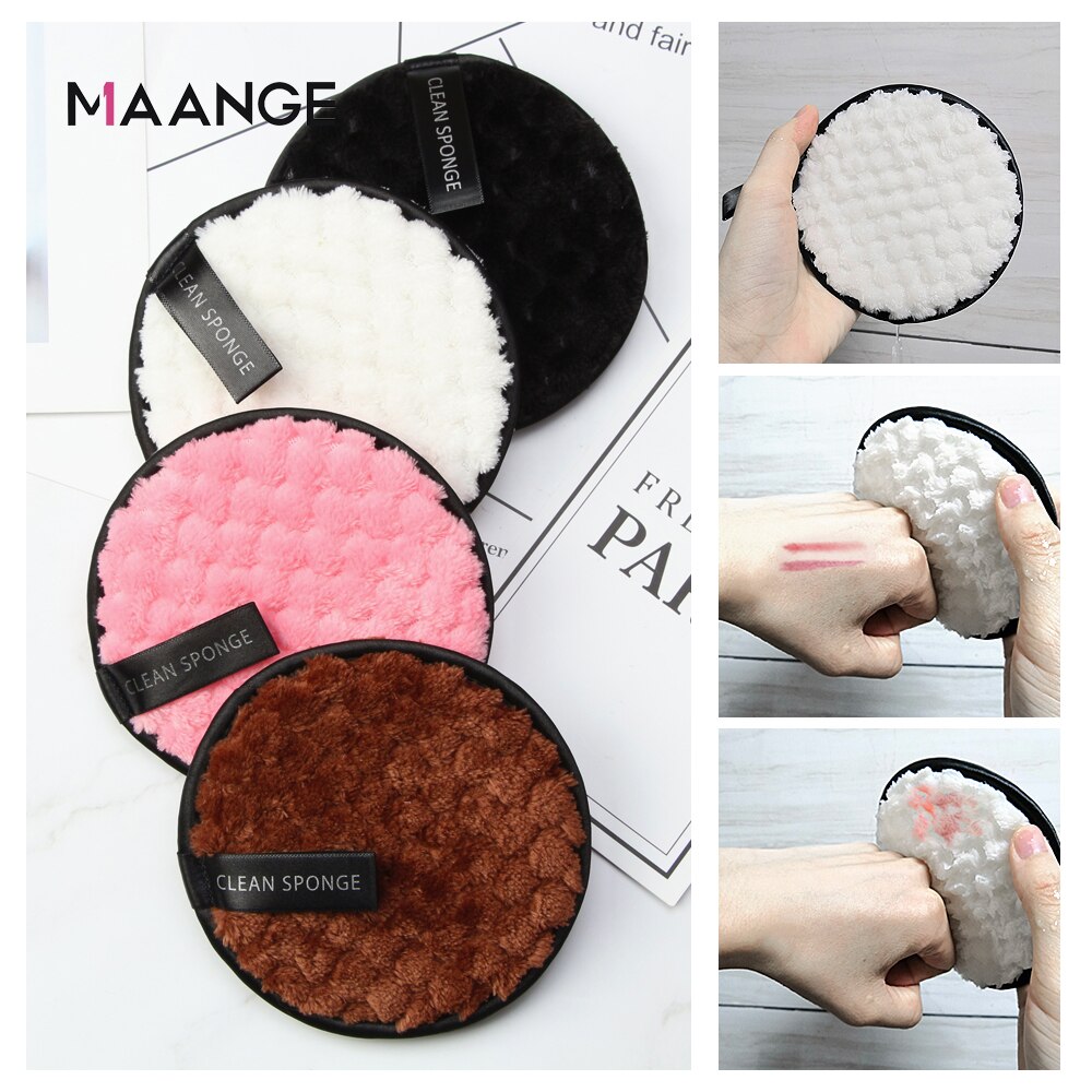 Mikrofaser Tuch Pads Entferner Gesicht Reinigung Handtuch Mehrweg Reinigung machen-hoch Schwamm Doppel Schicht Nagel Kunst Reinigung Wischen Werkzeuge