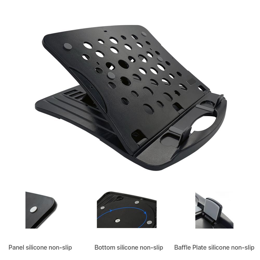 Portable 13-17 inch Laptop Stand Adjustable for MacBook Air Notebook Foldable Cooling Pad Desktop Holder Bracket for Home Office