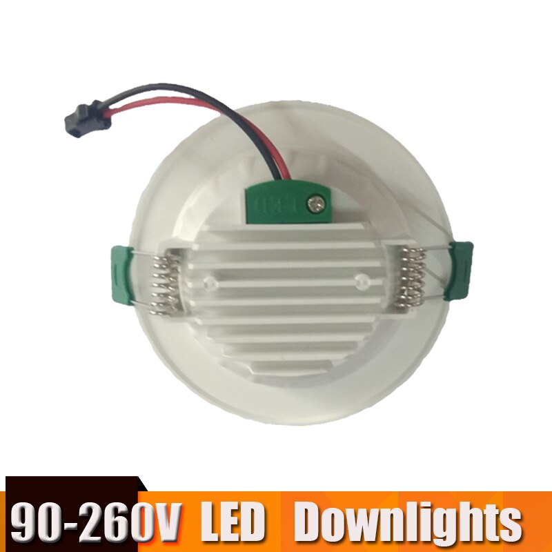 Spot Led Downlight 18W 15W 12W 9W 5W Ronde Verzonken Neer Licht Led Spot Verlichting AC90-260V Slaapkamer Keuken Indoor Koud Wit