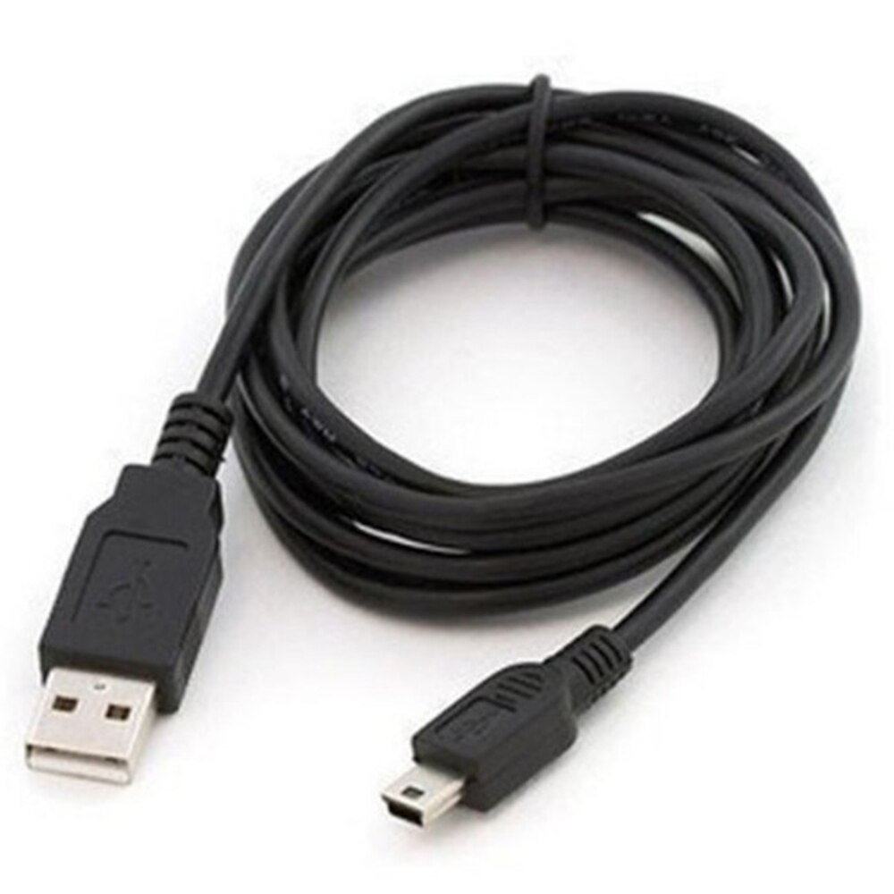 Cable de carga de datos para cámara MP3, MP4, 10 unidades/lote, 0,5 M, 1,0 M, 1,5 M, 2,0 M de longitud, USB 2,0 A, macho A macho, 5 pines, Cable Mini USB