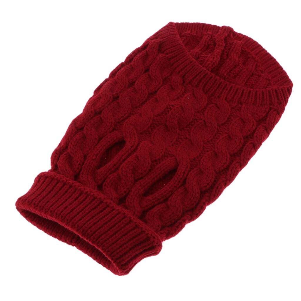 Dog Sweater Winter Knitwear Dog Knit Sweater for Small Dogs Puppy S/M/L