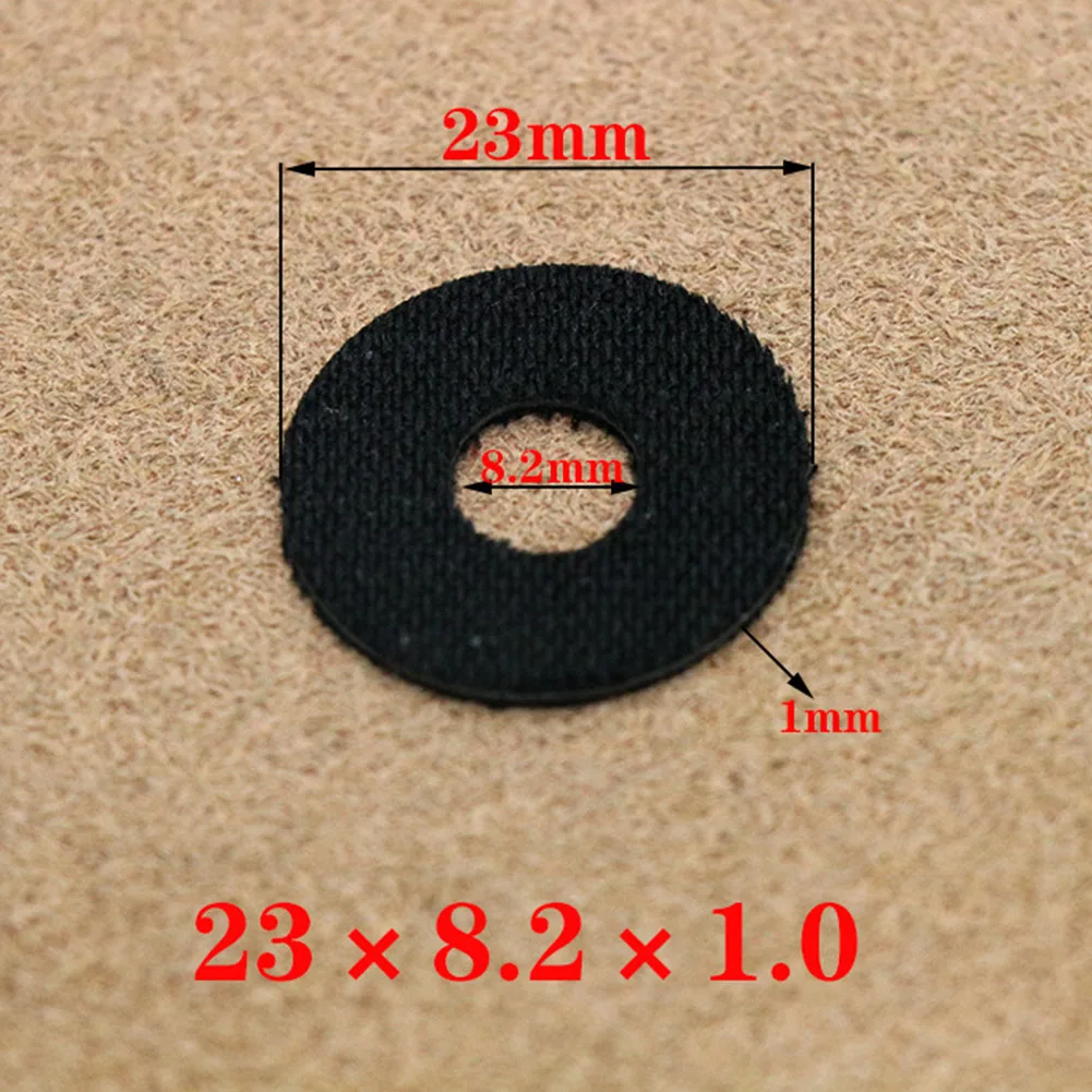 1mm Angeln Reel Bremsbeläge Carbon Faser Drag Washer Angeln Rad Scheiben Für Baitcastingrolle Outdoor Angeln Reel Zubehör: Gold