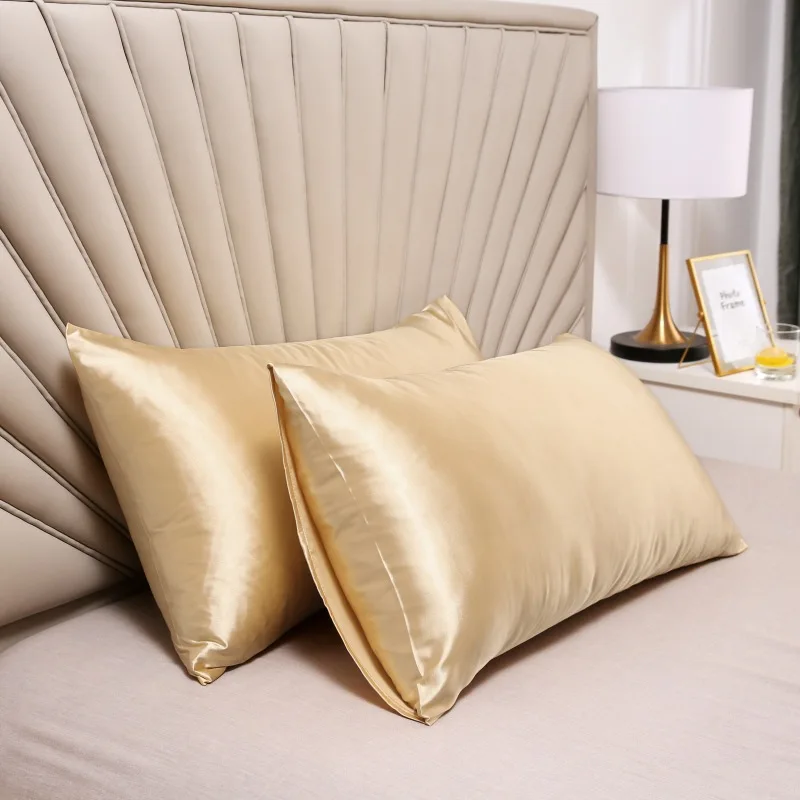 Kussensloop 100%  zijden kussenslopen zijdezachte satijnen kussensloop voor een mooi kussen, comfortabele kussensloop voor woondecoratie