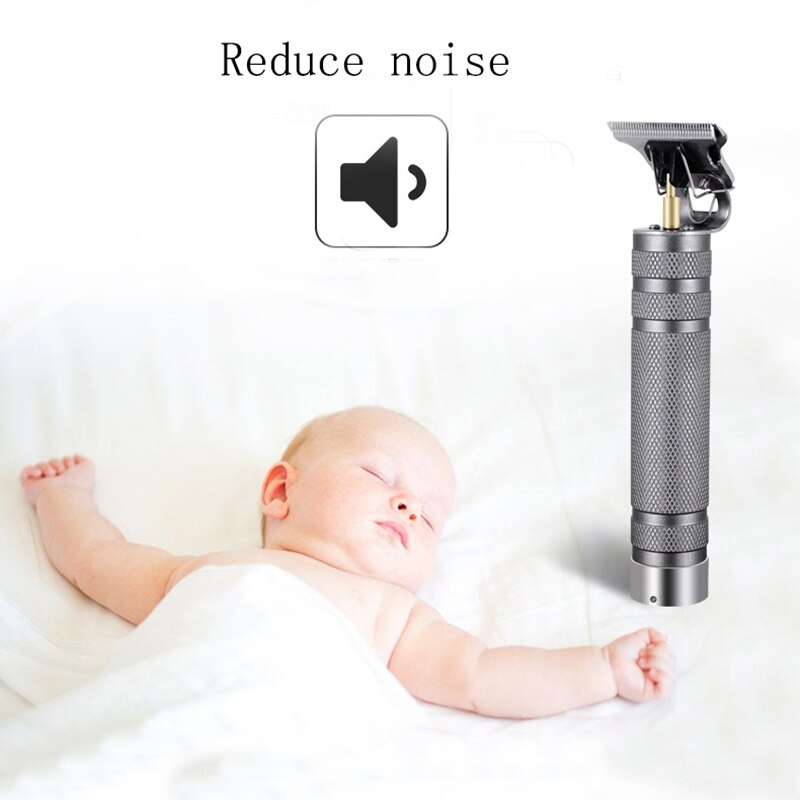 Pro T-Outliner Skeleton Cordless Oil Head Trimmer Hair Clipper Machine Speed Motor