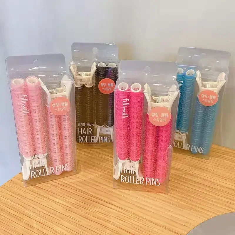 Haarwortel Pluizige Clip Koreaanse Haarspeld Krullen Haarspelden Knal Vaste Vorm Prachtige Haaraccessoires Perm Ijzer 2 Stuks Бигуди