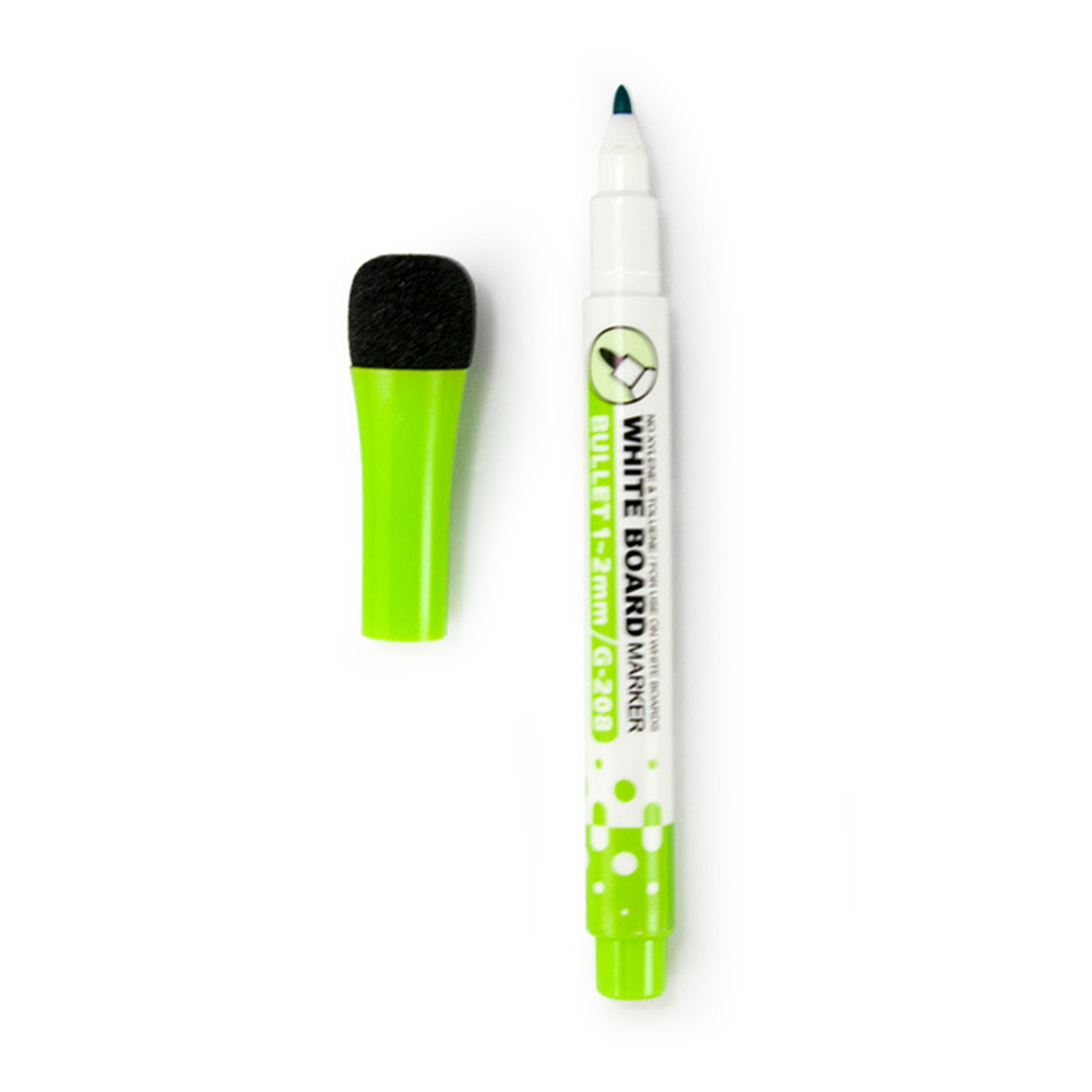 Magnetische Whiteboard Pen, Tekening En Opname Magneet Uitwisbare Droog White Board Markers Voor Kantoor Schoolbenodigdheden: green