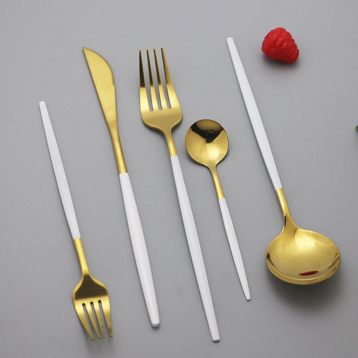 36 stk sort guld bestik sæt 18/10 rustfrit stål guld spisestel home western ske gaffel kniv bøf spisestel service sæt