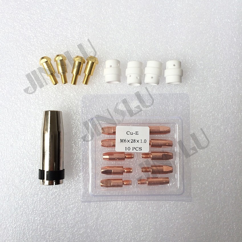 Binzel MB24 24KD 19pcs Kit Nozzle Tip Holder Gas Diffuser