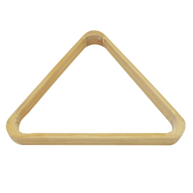 Wood Triangle Shape American Billiard Balls Organize Sturdy Racks Snooker Game Club Storage Accessory A0KA