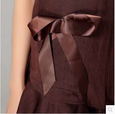 BIG Manicurist beauty salon spa uniform apron and supermarket attendant Sleeveless apron