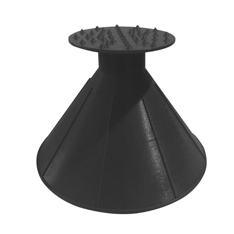 Outdoor Round Ice Scraper Car Windshield Snow Scraper Funnel Shovel Cone Shaped Winter Car Tool Snow Remover