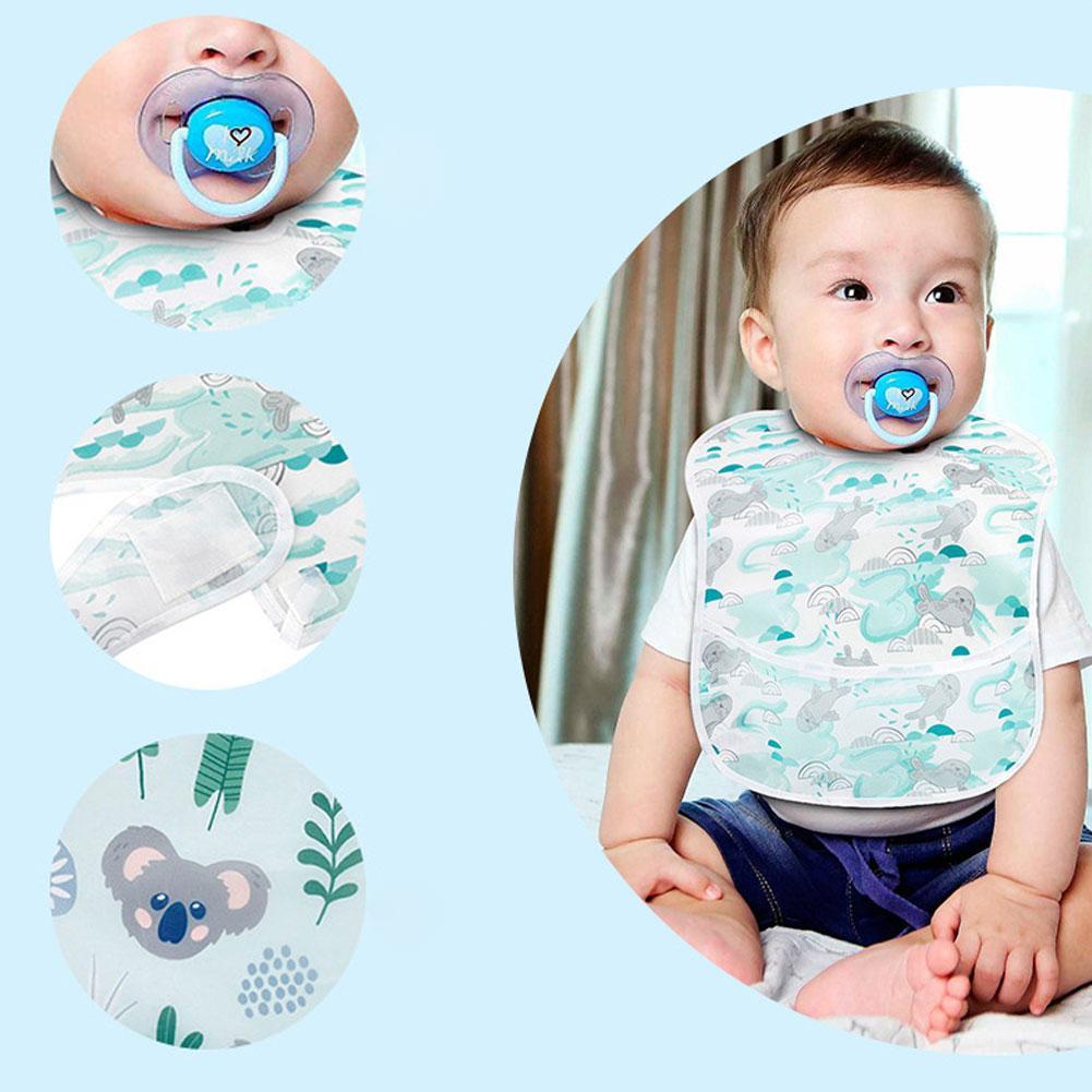 Baby-lätzchen, speicheltuch für neugeborene, wasserdicht, reistuch, einweg-lätzchen für kinder, tasche, speichelbeutel,  a7 6