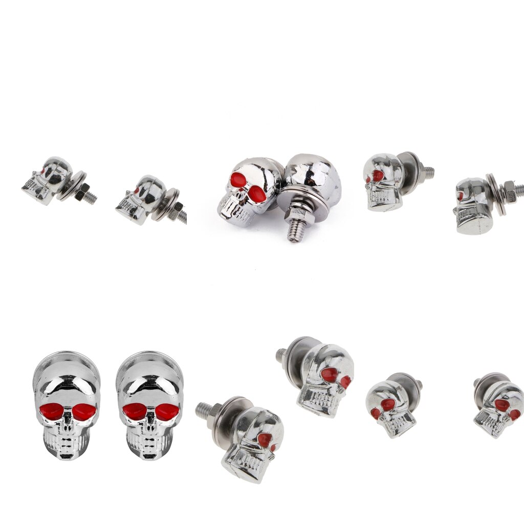 12PCS Plastic Motorcycle Screws And Steel Screws With Washers - 3 X 2 X 2.5 Cm