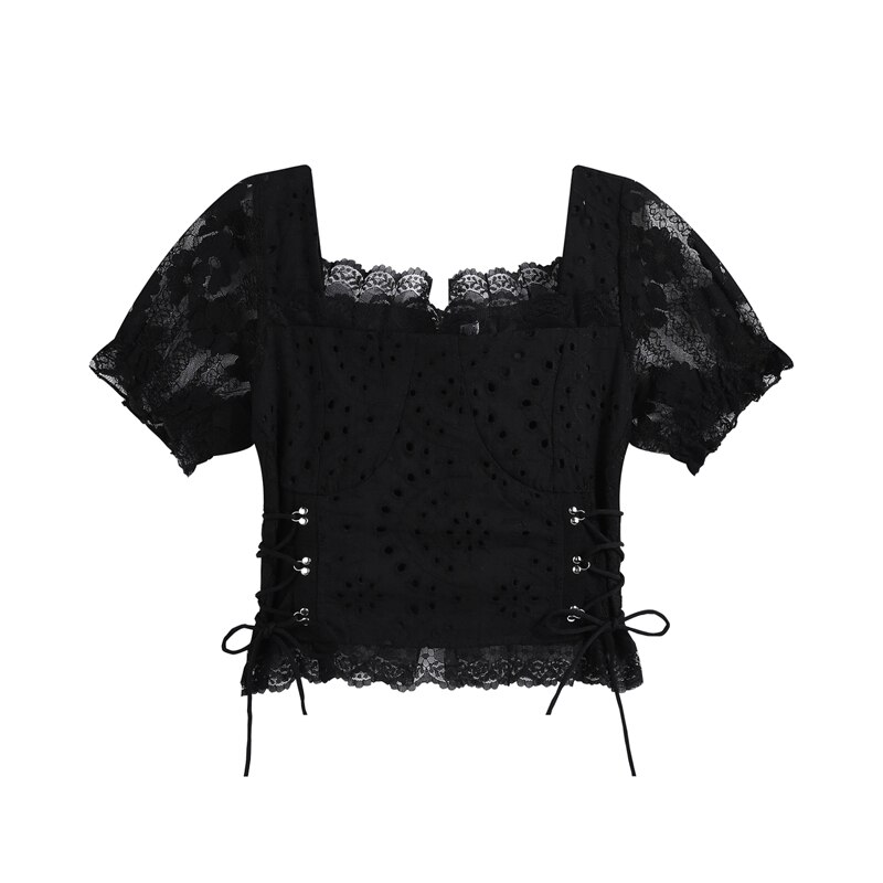 Expresso velours top donkerblauw Expresso velours top donkerblauw
