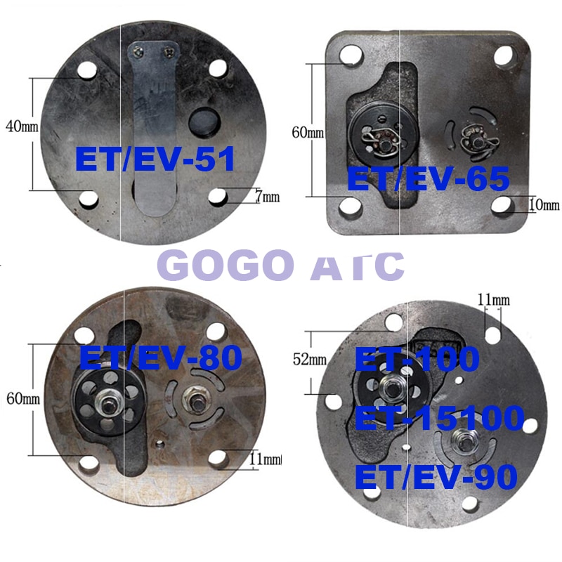 Valve plate ET EV DF Intake and exhaust valve Air compressor pump head accessories Piston air compressor