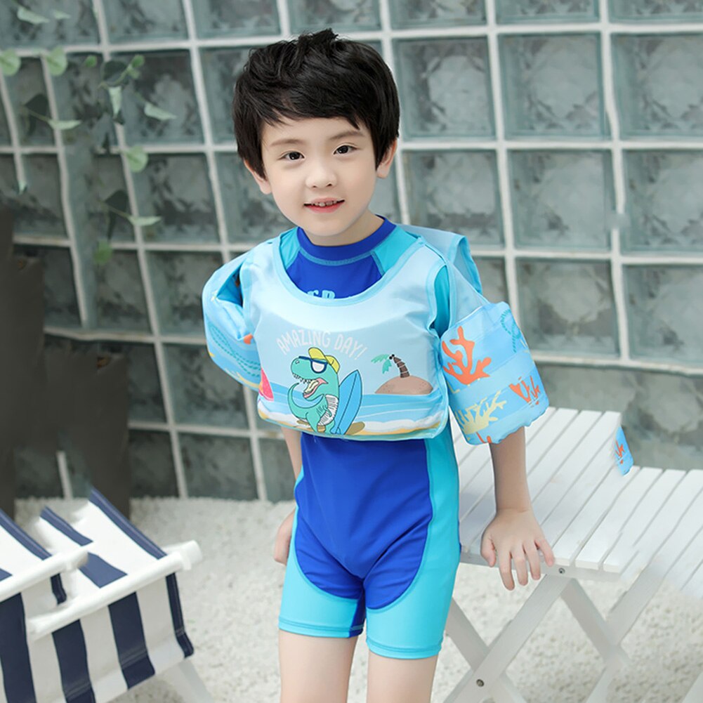 Gilet de flottaison en mousse de sécurité pour enfants et bébés, gilet de sauvetage, piscine épaissie, manchon de bras d'entraînement, accessoire pour nourrissons #38