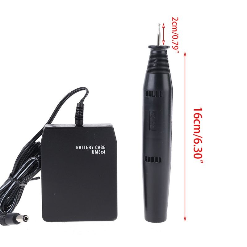 Electric Engraving Pen Metal Engraver with Diamond Tip Bit Lettering Carve Tool for Wood Stone Jewelry Glass