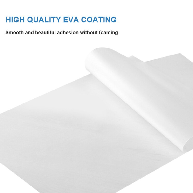 2022 10pcs Transparent A4 Thermal Laminating Film for Photo Files Card Picture Lamination Laminating Films Clear Laminate Paper