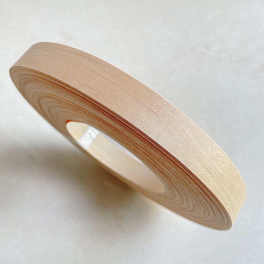 OMUKI Solid wood veneer edge banding with woodworking DIY furniture wardrobe cabinet edge banding width 2cm: PINE / 11-12cm