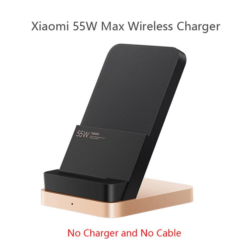 Langaton xiaomi 55w/30w -laturi maksimi pystysuora ilmajäähdytteinen langaton lataustuki nopea laturi xiaomi 10 : lle iphonelle: 55w