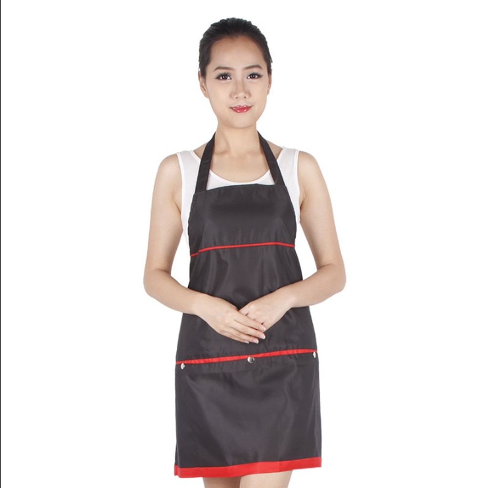 Durable Waterproof 4 Pockets Salon Aprons for Pet Dog Barber Hair Cloth Cutting Styling Accessory