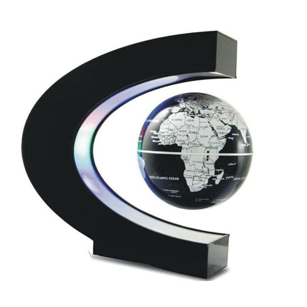 Magnetische Levitatie Globe Drijvende Wereldkaart Bal Lamp Cool Office Home Decoratie Aardbol Lamp: EU plug