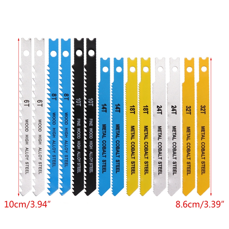 Long Service Life Sharp Carbon Steel Jig Saw Blades 100mm/86mm