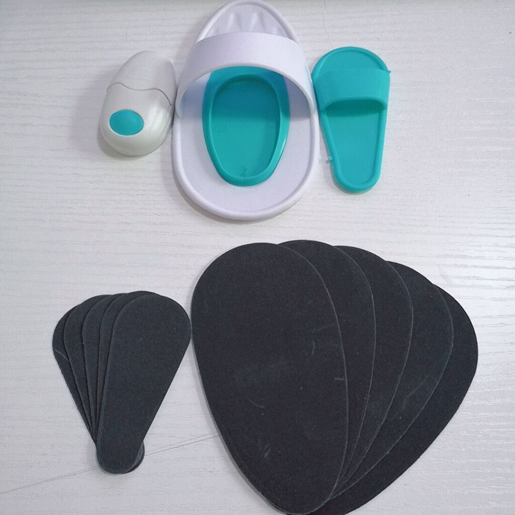 13x Smooth Pads Legs Chin Arm Sheer Lip Hair Removal Pad Set Exfoliator Tool
