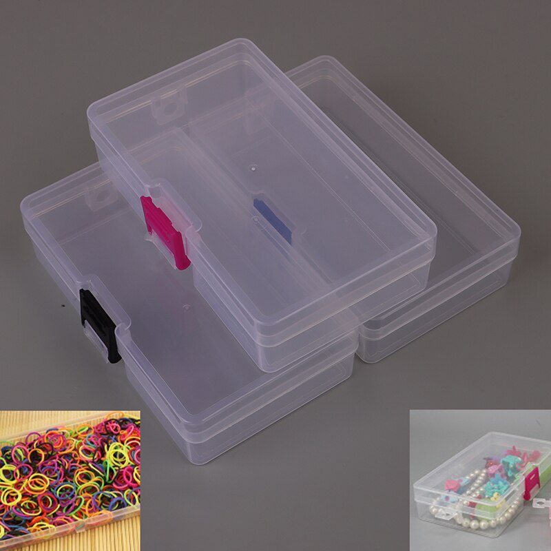 Practical Component Screw Jewelry Storage Box Transparent Toolbox Plastic Container Box for Tools Case Screw Sewing PP Boxes