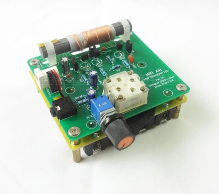 Asssembled AMT-MW207 Ver_1.11 525~1605kHz MW Medium Wave Transmitter AM Radio Transmitter