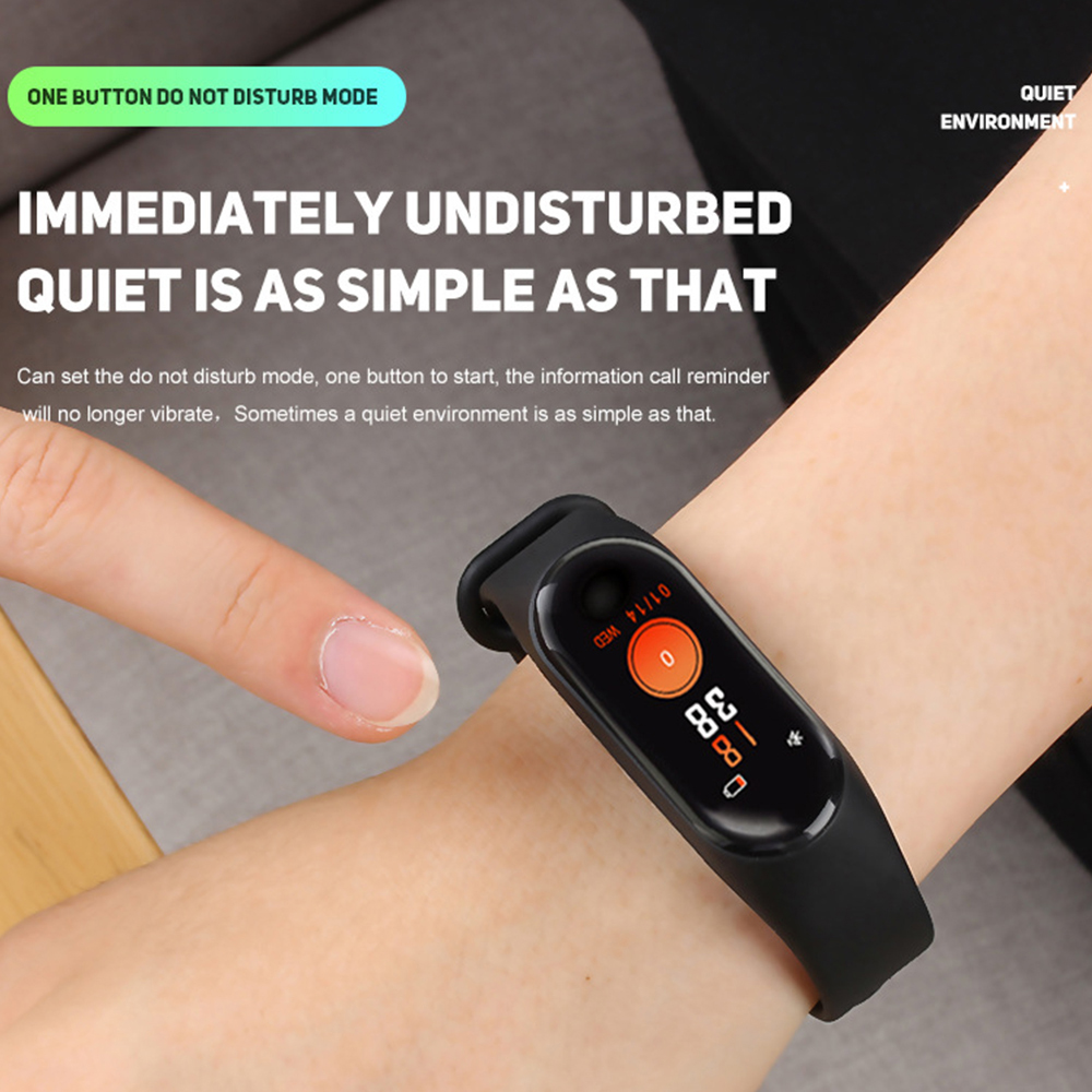 Moniteur de pression artérielle, montre intelligente M3,